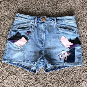 Coach Denim Shorts